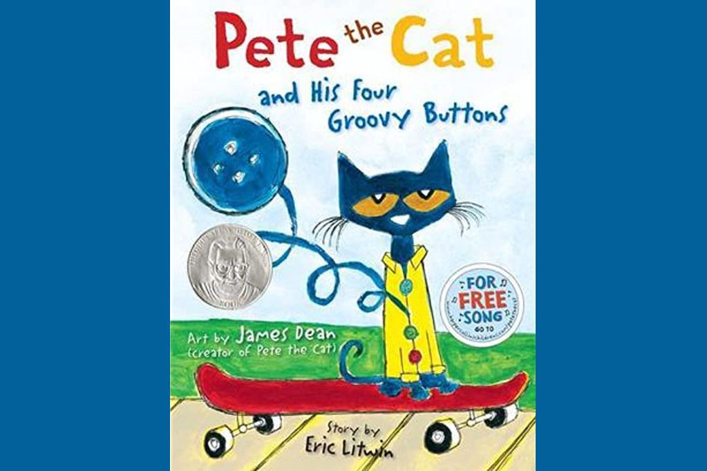 Pete The Cat Groovy Buttons Pete The Cat And His Four Groovy Buttons