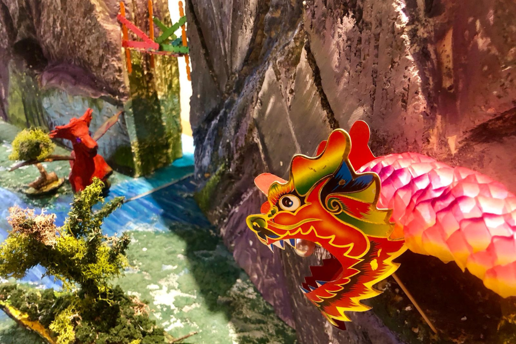Two Young Dragons