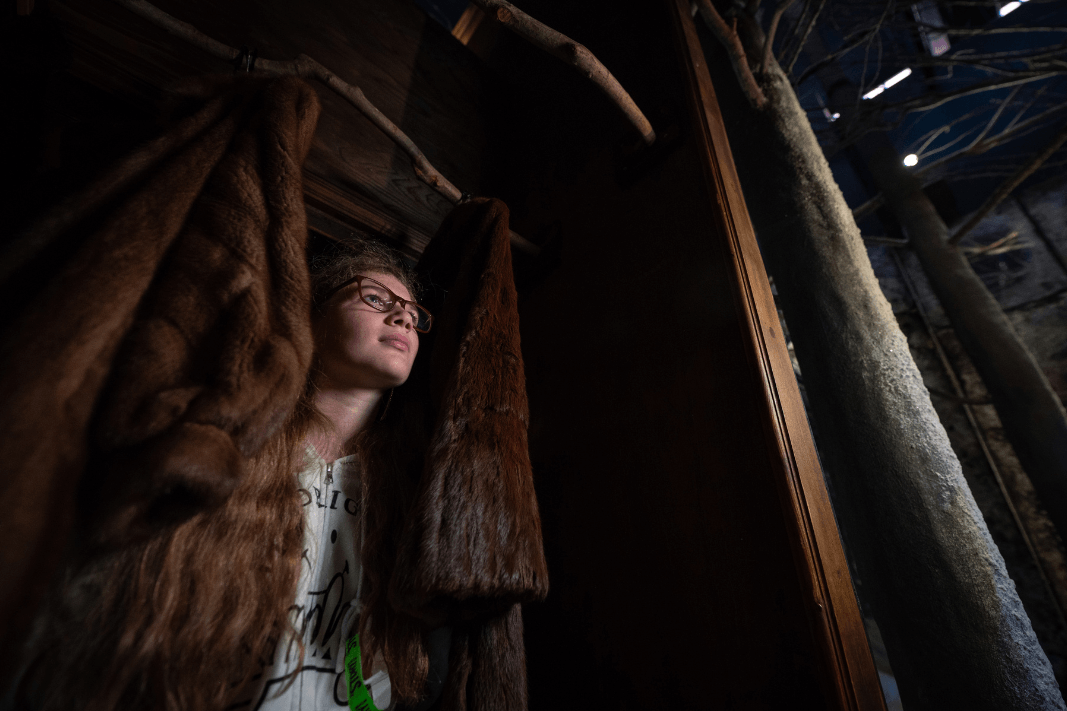 Through the wardrobe