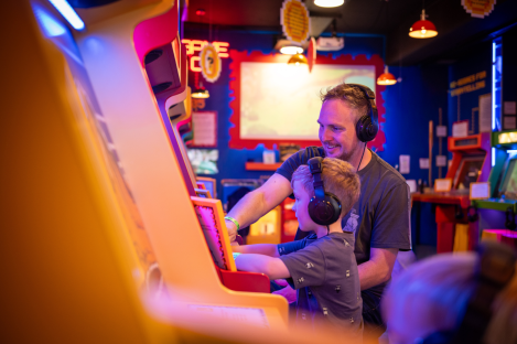 Parent child in Story Arcade